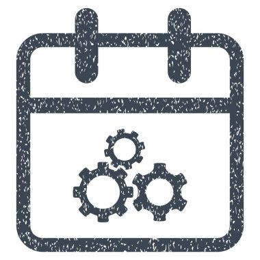 Mekanik gün grenli doku simgesi