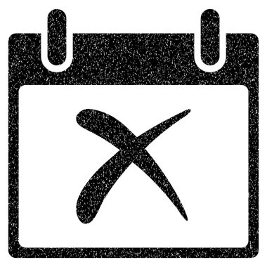 Takvim gün grenli doku simgesini reddetmek