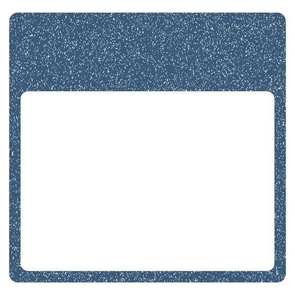 Modelo de página de calendário Grainy Texture Icon —  Vetores de Stock