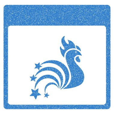 Horoz Fireworks sayfa grenli doku simgesini takvim