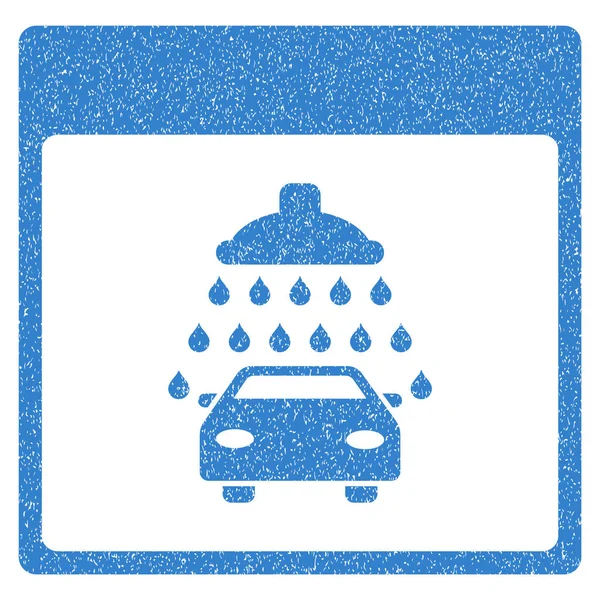 Otomobil duş takvim sayfası grenli doku simgesi