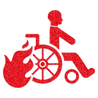 Hasta grenli doku simgesini yanmak