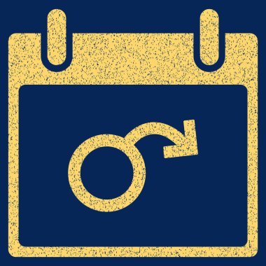 İktidarsızlık takvim gün grenli doku simgesi