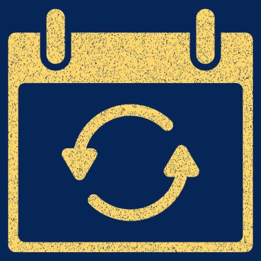 Takvim gün grenli doku simgesini Yenile