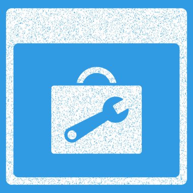 Araç kutusu takvim sayfası grenli doku simgesi