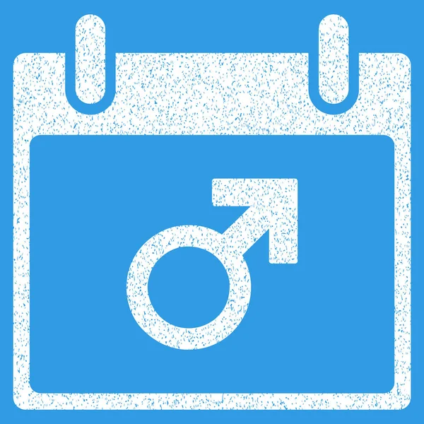 Mars erkek sembol takvim gün grenli doku simgesini