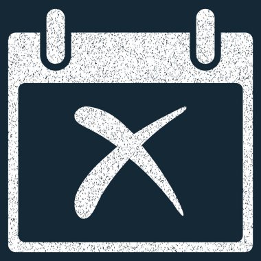 Takvim gün grenli doku simgesini reddetmek