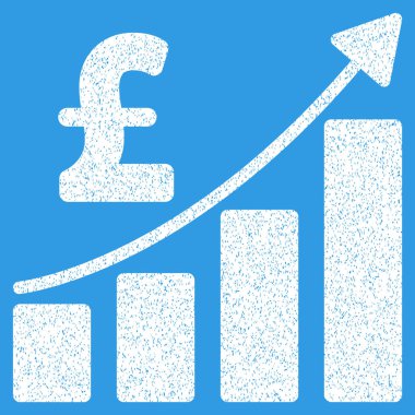 Lirası mali çubuk grafik grenli doku simgesi