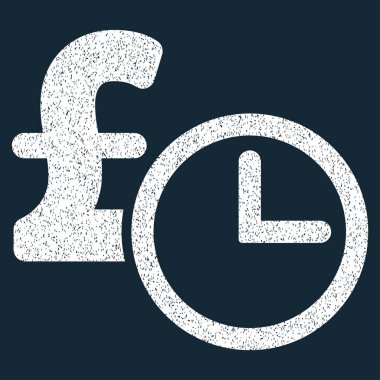 Pound kredi grenli doku simgesi