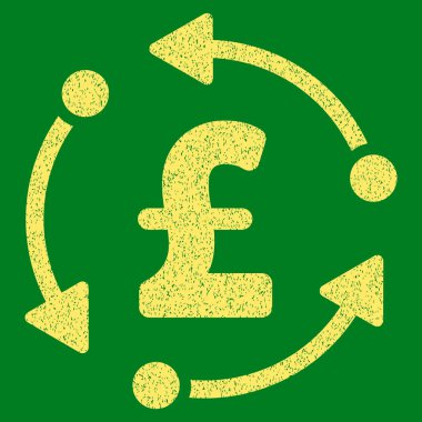 Lirası döndürme grenli doku simgesi