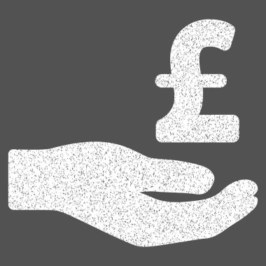 Lirası bağış grenli doku simgesi