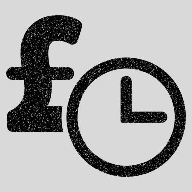 Pound kredi grenli doku simgesi