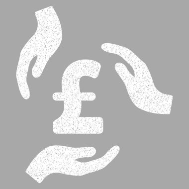 Lirası bakım el grenli doku simgesi