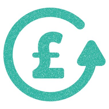 Ters ibraz Lirası grenli doku simgesi