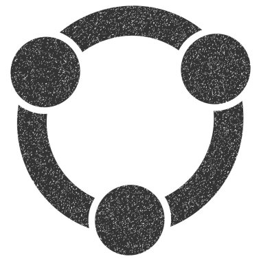 İşbirliği grenli doku simgesi