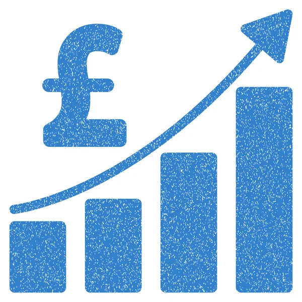 Lirası mali çubuk grafik grenli doku simgesi
