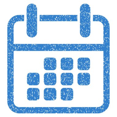 Takvim hafta sonu grenli doku simgesi