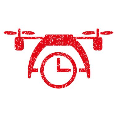 Uçak saat grenli doku simgesi