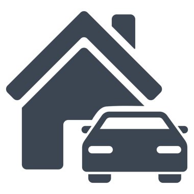 Özellik düz glif simgesi