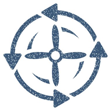 Vida döndürme grenli doku simgesi