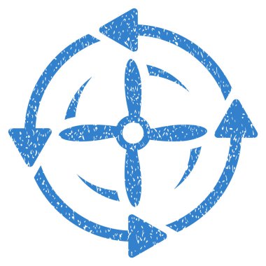 Vida döndürme grenli doku simgesi