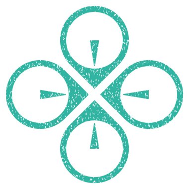 Sinek dron grenli doku simgesi