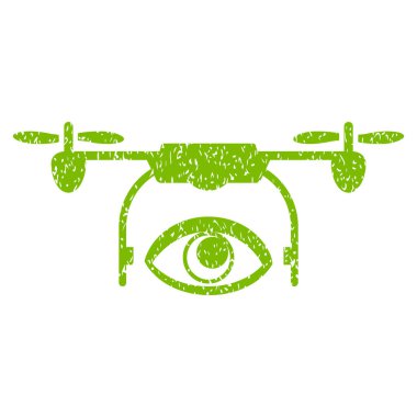 Göz Spy Drone grenli doku simgesini