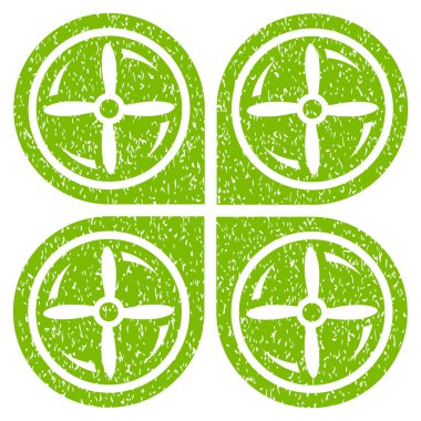 Nanocopter vida Rotaion grenli doku simgesi