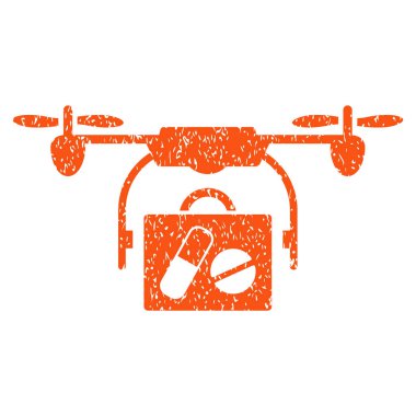 Airdrone eczane teslim grenli doku simgesi