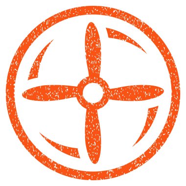 Drone vida döndürme grenli doku simgesi