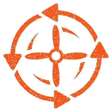 Vida döndürme grenli doku simgesi