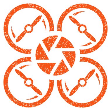 Çekim dron grenli doku simgesi