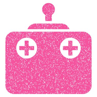 Uzaktan kumanda grenli doku simgesi