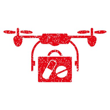 Airdrone eczane teslim grenli doku simgesi