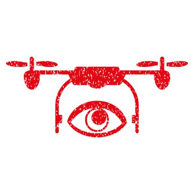 Göz Spy Drone grenli doku simgesini