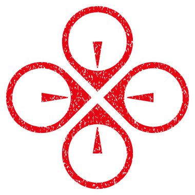 Sinek dron grenli doku simgesi