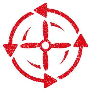 Vida döndürme grenli doku simgesi