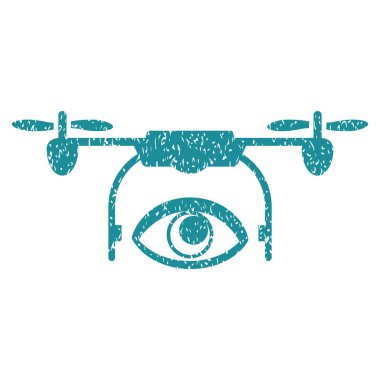 Göz Spy Drone grenli doku simgesini