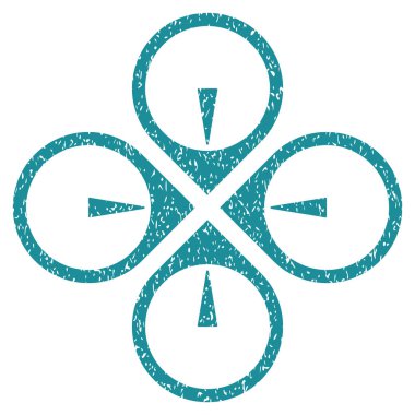 Sinek dron grenli doku simgesi