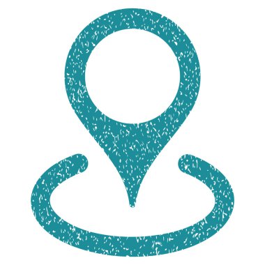 Konumu grenli doku simgesi