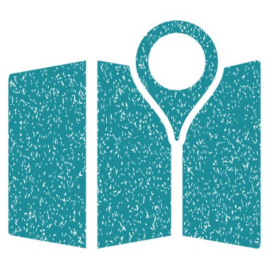 Harita grenli doku simgesi