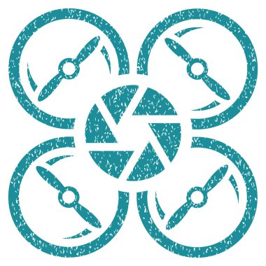 Çekim dron grenli doku simgesi