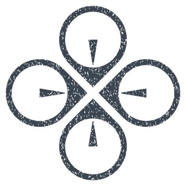 Sinek dron grenli doku simgesi