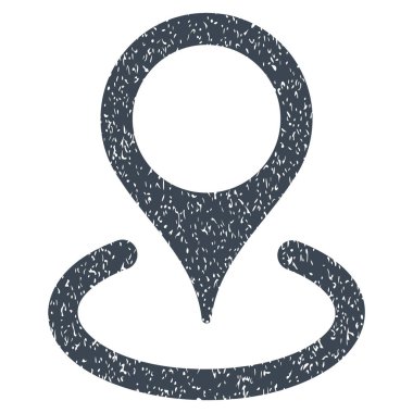 Konumu grenli doku simgesi