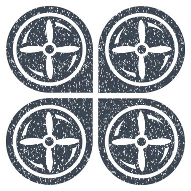 Nanocopter vida Rotaion grenli doku simgesi