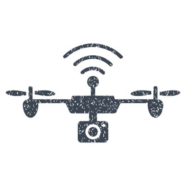 Radyo kamera Airdrone grenli doku simgesi
