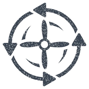 Vida döndürme grenli doku simgesi