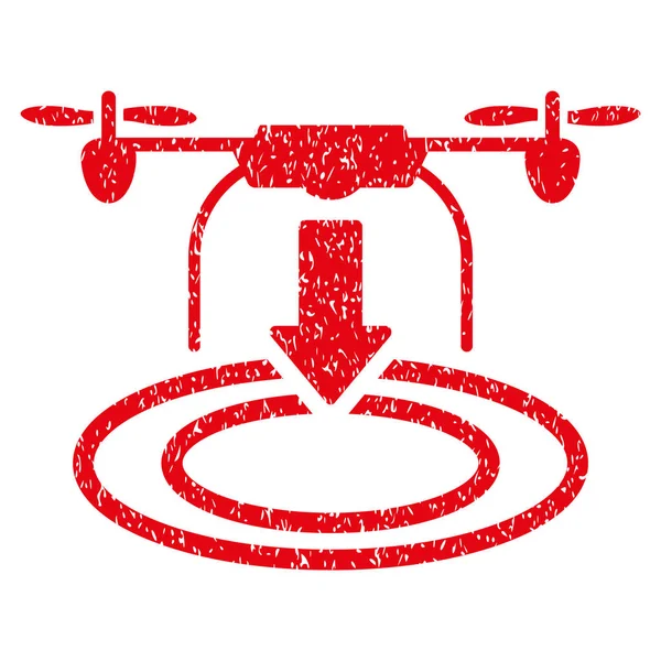 Uçağın iniş grenli doku simgesi