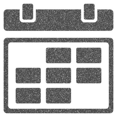 Ay takvimi grenli doku simgesi