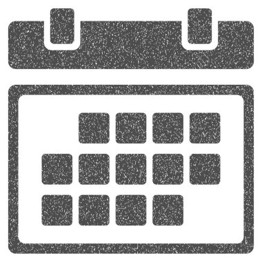 Ay takvimi grenli doku simgesi